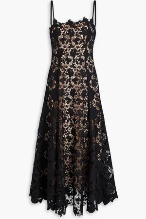 Oscar de la Renta Lace midi dress