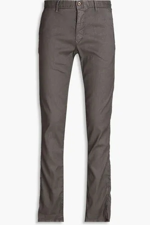 SLOWEAR Incotex slim-fit linen-blend chinos