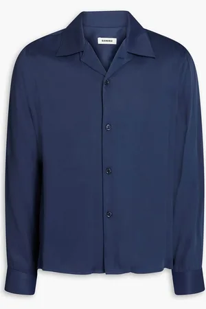 Sandro Satin shirt - Blue