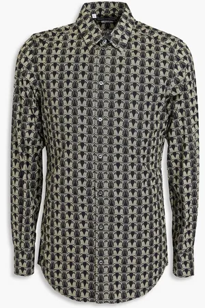 Dolce & Gabbana Printed cotton-poplin shirt
