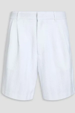 Missoni Crochet-knit cotton-blend shorts