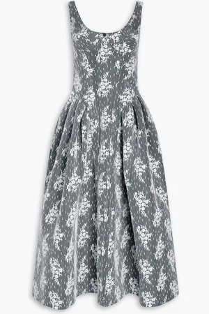 HUISHAN ZHANG Francine lace midi dress