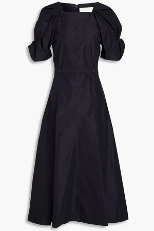 3.1 Phillip Lim Cotton-blend poplin midi dress - Blue