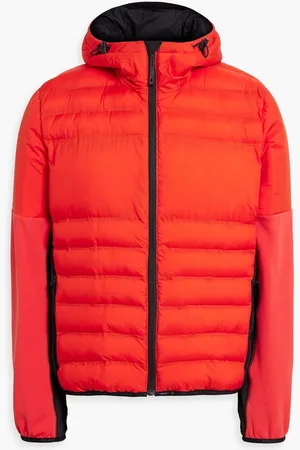 Aztech Ozone shell and fleece hooded ski jacket - Burgundy