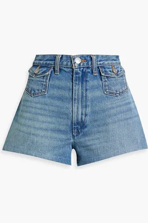 RE/DONE 70s denim shorts - Blue