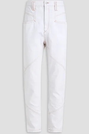 Isabel Marant Jowland acid-wash denim jeans - Blue