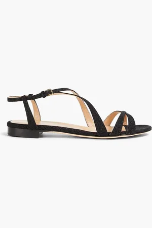 Sergio Rossi Mambo leather sandals - Pink