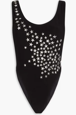Norma Kamali Marissa studded swimsuit