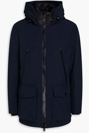 Woolrich Shell hooded parka - Blue