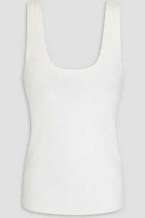 James Perse TENCEL™-blend jersey tank - White