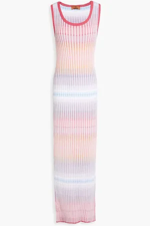Missoni Ribbed-knit midi dress