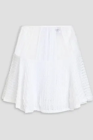 CHARO RUIZ IBIZA Hamaty stretch-lace mini skirt