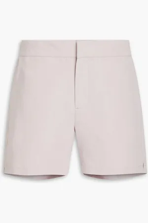 Frescobol Carioca Mid-length swim shorts - Blue