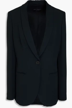 Emporio Armani Jacquard blazer - Blue
