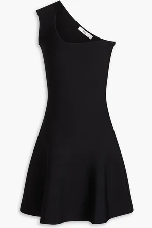 Safiyaa Klem one-shoulder knitted mini dress - Pink