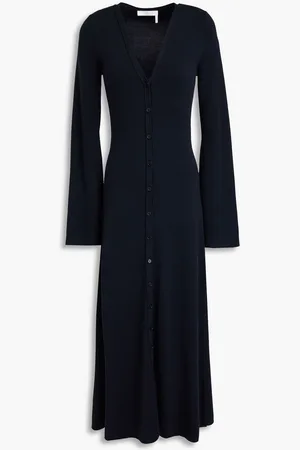 Chloé Wool midi dress - Blue