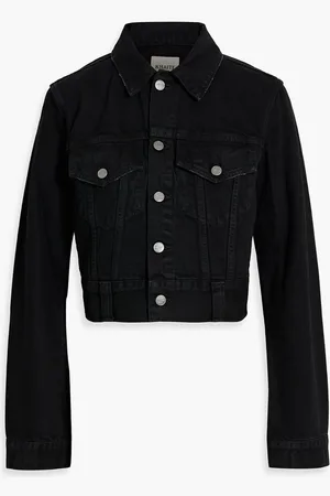 Khaite Rizzo cropped denim jacket