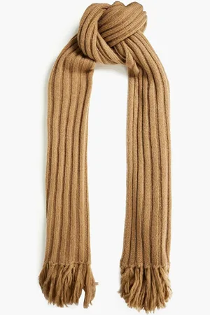LVIR Ribbed-knit scarf - Neutral