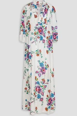 Diane von Furstenberg Layla floral-print voile maxi dress