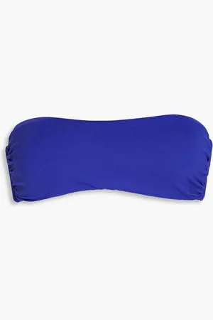 GENTRYPORTOFINO Bandeau bikini top - Blue