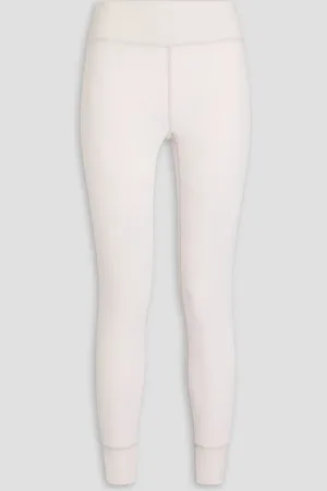 James Perse Stretch-jersey leggings - Gray