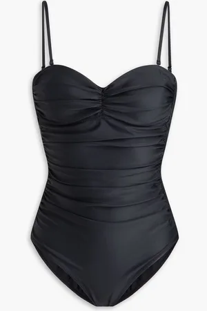 Ganni Ruched swimsuit
