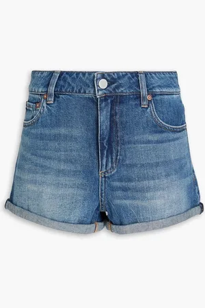 ALICE+OLIVIA Alice Olivia - Maggie denim shorts - Blue