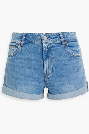 ALICE+OLIVIA Alice Olivia - Clare denim shorts - Blue