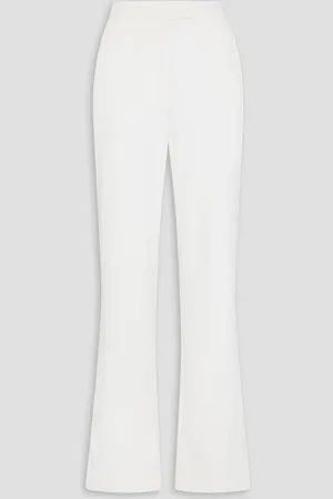 Nicholas Rena stretch-crepe straight-leg pants - White
