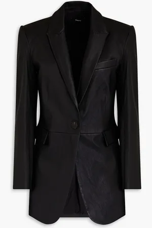 THEORY Leather blazer