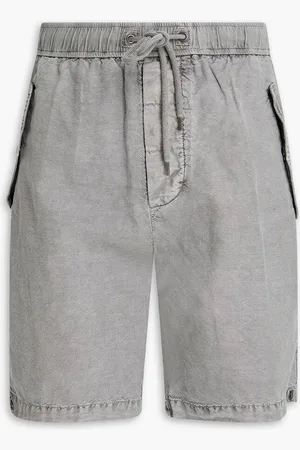 James Perse Cotton and hemp-blend shorts