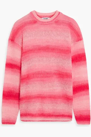 RE/DONE Striped knitted sweater