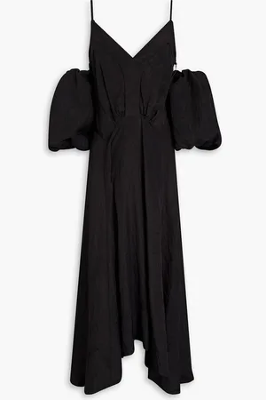 REJINA PYO Yuri taffeta midi dress