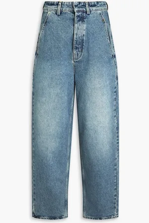 PETAR PETROV Get Up high-rise wide-leg jeans - Blue