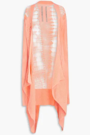 Rick Owens Open-knit cardigan - Orange
