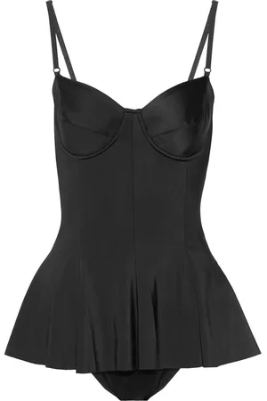 Norma Kamali Underwired peplum swimsuit