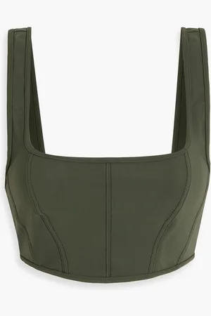 Simkhai Zeke bikini top - Green