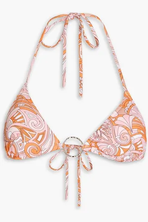 Melissa Odabash Miami paisley-print triangle bikini top