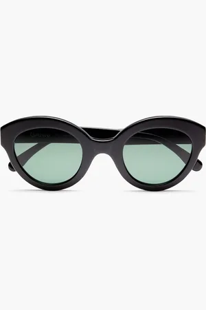 Ganni Butterfly-frame acetate sunglasses