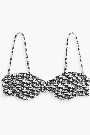 Solid The Miranda printed underwired bikini top