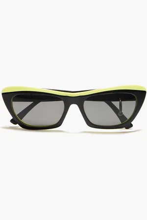 Acne Studios D-frame two-tone acetate sunglasses