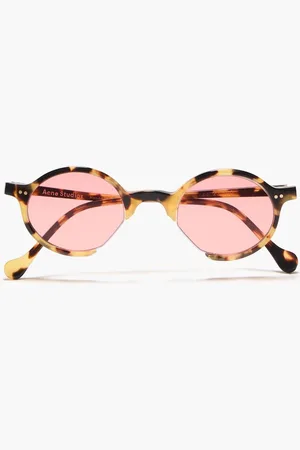 Acne Studios Round-frame acetate sunglasses