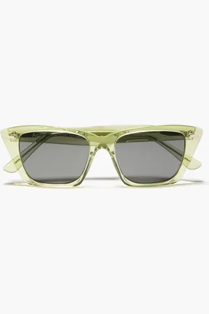 Acne Studios D-frame acetate sunglasses - Green