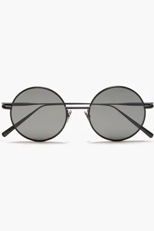 Acne Studios Round-frame metal sunglasses