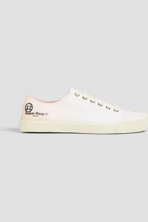 Maison Margiela Tabi split-toe canvas sneakers - White