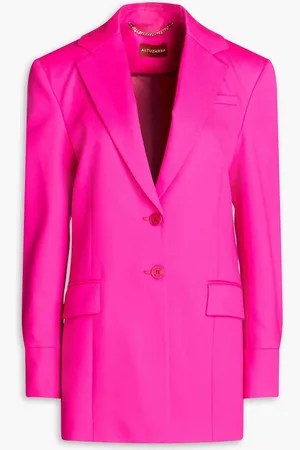 Altuzarra Wool-blend twill blazer - Pink