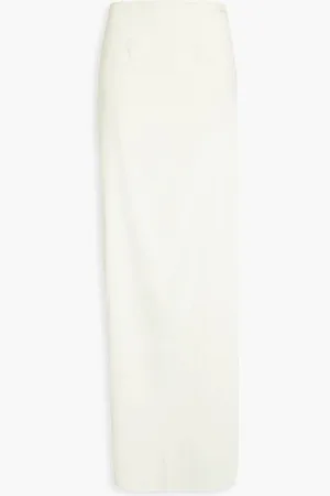 16Arlington Olwyn satin maxi skirt - Yellow