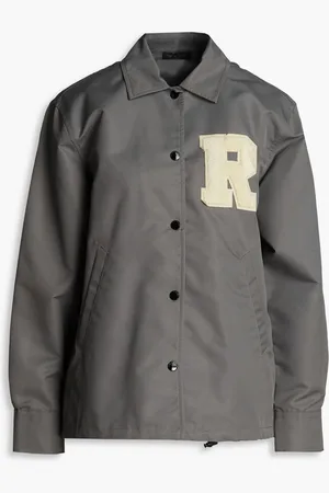 RAG&BONE Rand appliquéd shell jacket - Gray