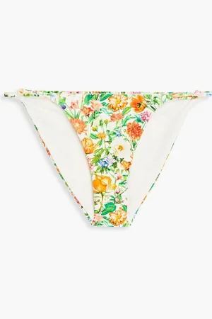 ONIA Floral-print low-rise bikini briefs