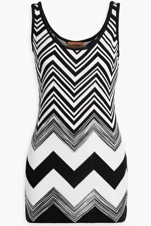 Missoni Crochet-knit cotton-blend tank